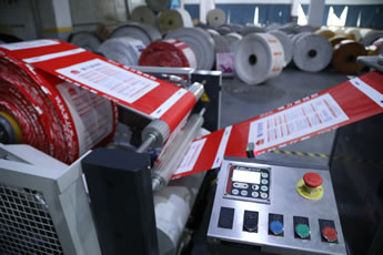 紙塑復合袋車間展示